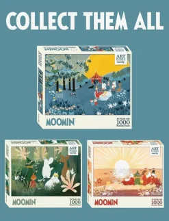 Moomin Art Puzzle - 1000 pcs - Blue - Klassiska pussel