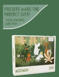 Moomin Art Puzzle - 1000 pcs - Green - Klassiska pussel