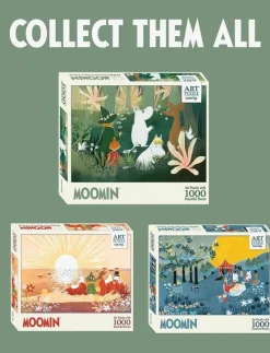 Moomin Art Puzzle - 1000 pcs - Green - Klassiska pussel