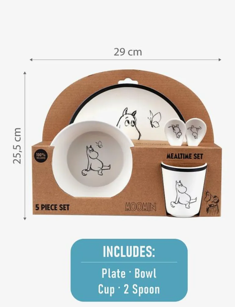 Moomin Tableware 5 pcs set - Matdags