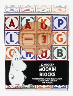 Moomin Wooden Alphabet Blocks - Byggklossar