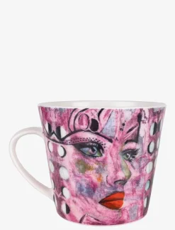 Moonlight Queen Pink with ear - Kaffekoppar