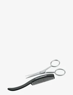 Moustache Scissors With Comb - Skäggkam