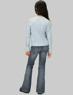 MR FLARE MID GREY STONE - Bootcut jeans