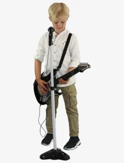 MU Electric Guitar with Microphone & Stand - Musikinstrument
