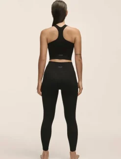 Multi Rib Seamless High Waist Tights - Seamless tights