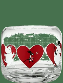 Mumin ljushållare Hjärta 8cm - Dekoration
