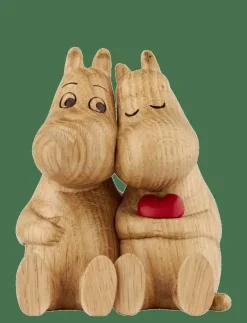 Mumitroldene HUG mini S FSC Egetræ - Träfigurer