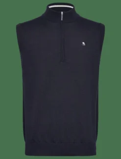 Murray 1/2-Zip Merino Vest - Stickat