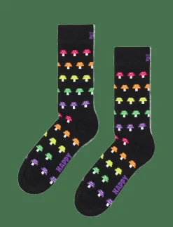 Mushroom Stripe Sock - Sockor