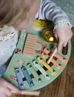 MUSIC STATION WOOD IN GIFT BOX 4 PARTS - Musikinstrument