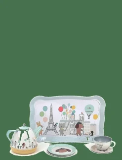 Musical Tea Set - Paris by Sarah Betz - Leksakskök & Tillbehör
