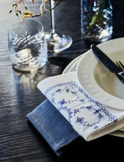 Musselmalet Lunch Napkins, 40x40, 20 pce - Servetter