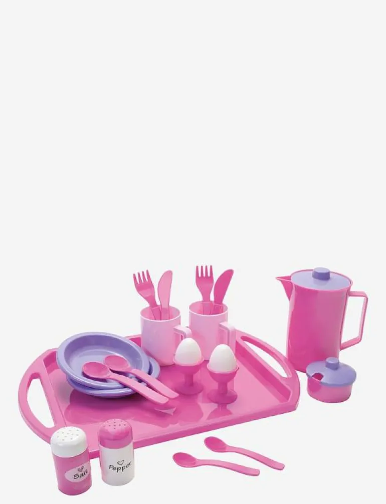 MY LITTLE P. BREAKFAST SET ON TRAY NET 23 PCS - Leksakskök & Tillbehör