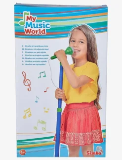My Music World Mikrofon med Stativ - Musikinstrument