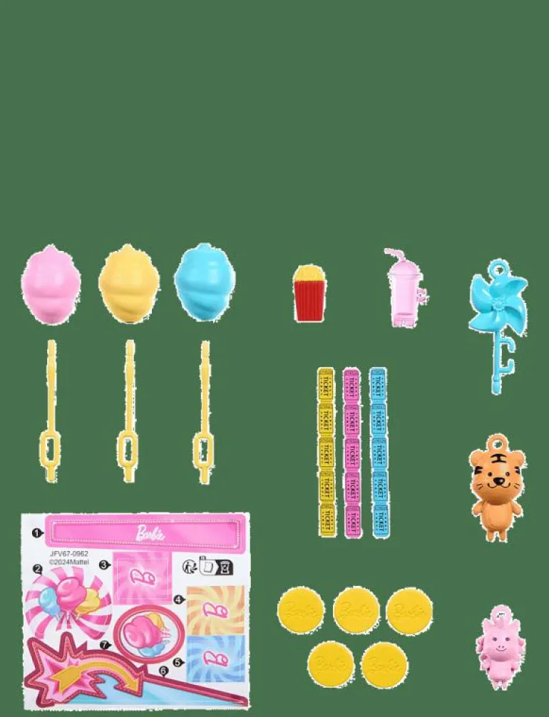 Mysteries: Beach Detectives Malibu Doll, Cotton Candy Game Playset & Accessories - Lekset