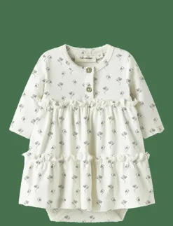 NBFGAYO SUM LS BODY DRESS LIL - Långärmade babyklänningar