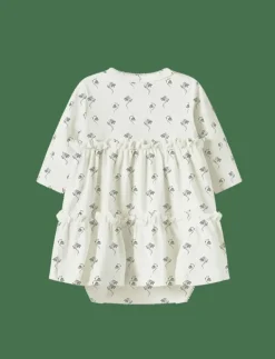 NBFGAYO SUM LS BODY DRESS LIL - Långärmade babyklänningar