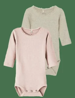 NBFKAB 2P LS BODY NOOS - Långärmad body