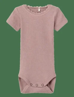 NBFKAB SS BODY NOOS - Kortärmad body