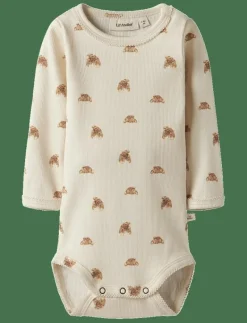 NBFLAVO EGI LS SLIM BODY LIL - Långärmad body