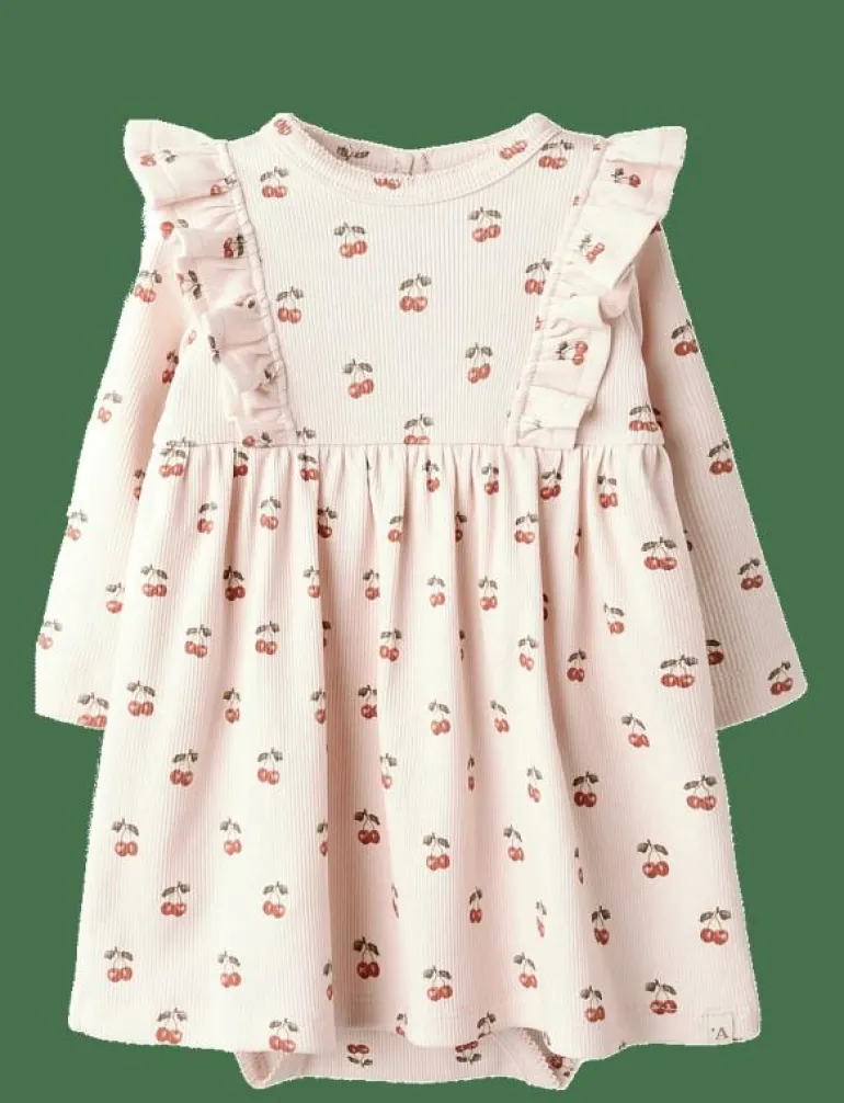 NBFLAVO ENA LS REG BODY DRESS - Långärmade vardagsklänningar