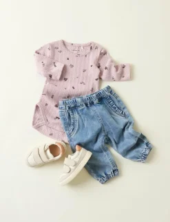 NBFLOWER LS BODY - Långärmad body