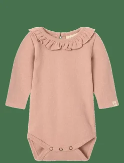 NBFLUNA LS SLIM BODY LIL - Långärmad body