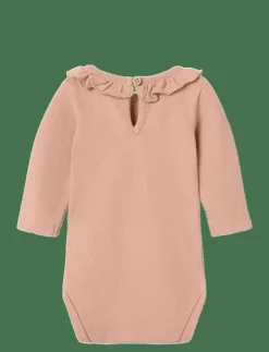 NBFLUNA LS SLIM BODY LIL - Långärmad body