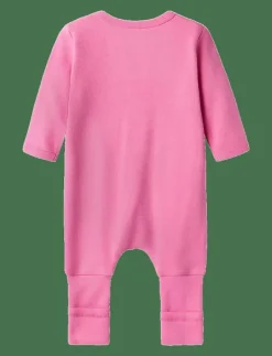NBFNIGHTSUIT 2P ZIP FF ROSE DEER NOOS - One-sie