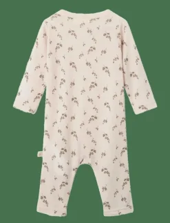 NBFNOEL NIA WOOL LS SLIM SUIT LIL - Långärmad bodysuit