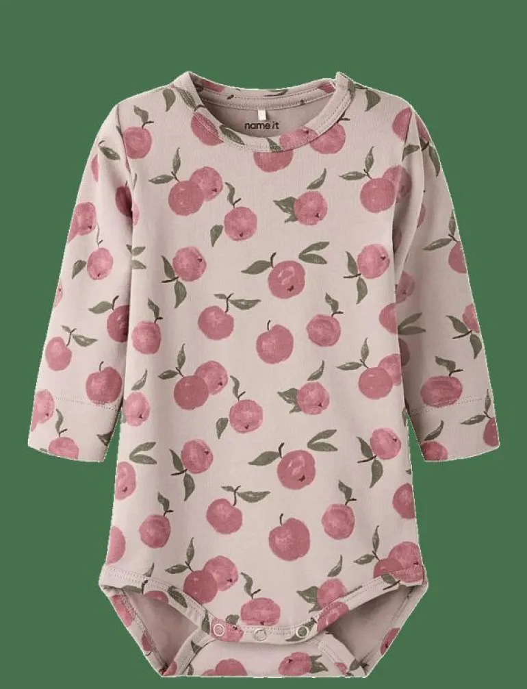 NBFOFELLY LS BODY - Långärmad body