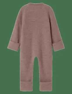 NBFWMINO WOOL BRU LS SUIT NOOS - Fleeceoverall