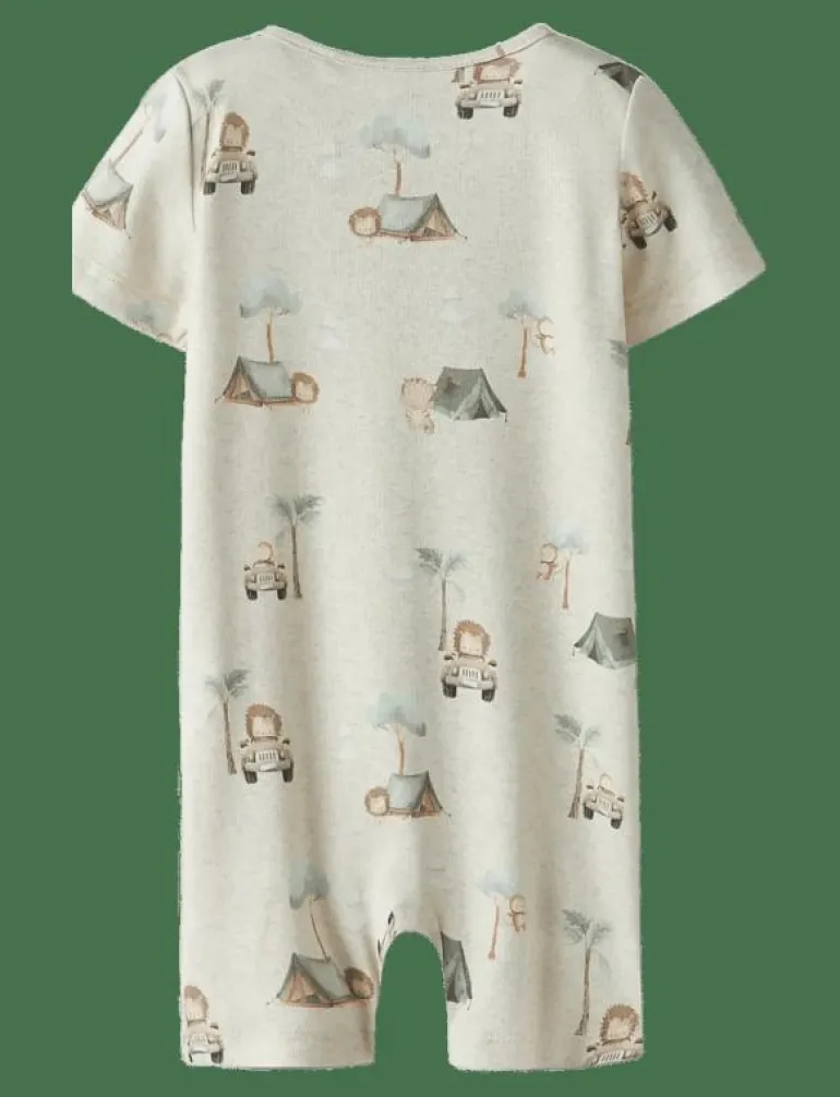NBMHELP M SUNSUIT - Kortärmad bodysuit