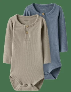 NBMKAB 2P LS BODY NOOS - Långärmad body