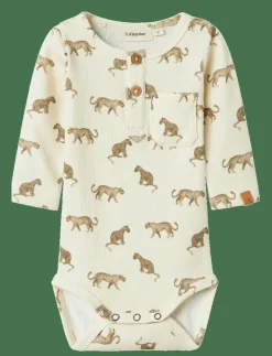 NBMLAVO ENO LS SLIM BODY LIL - Långärmad body