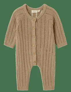 NBMNOMO WOOL KNIT SUIT LIL - Långärmad bodysuit