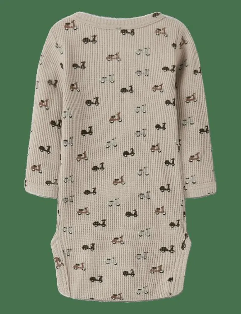 NBMNOOTER LS BODY - Långärmad body