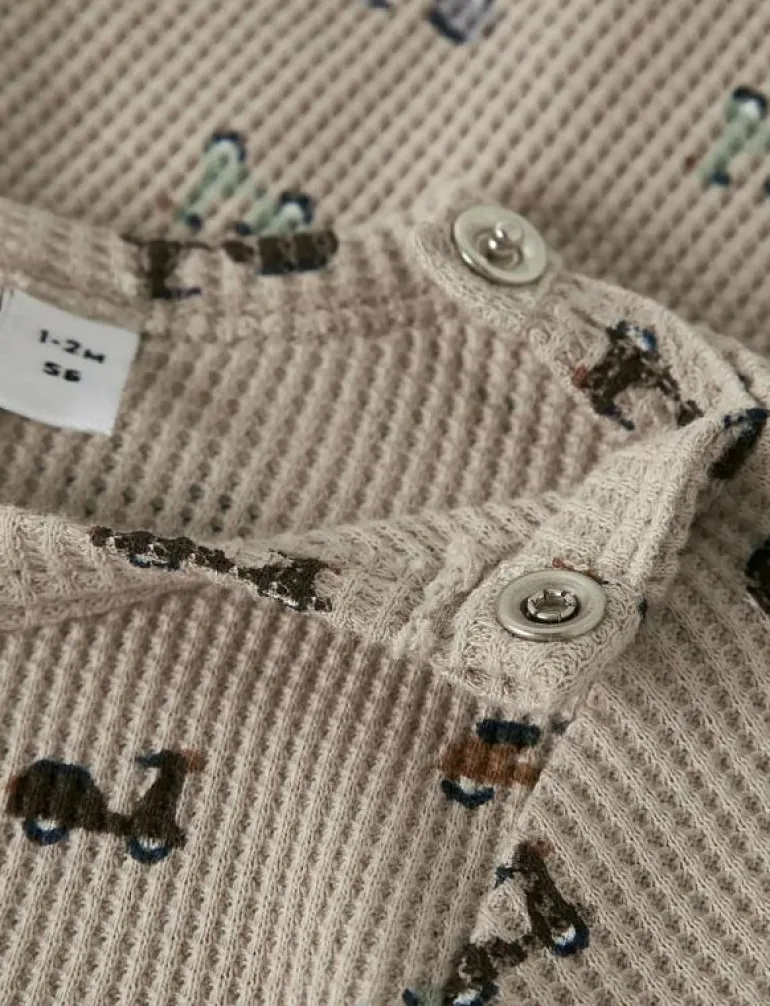 NBMNOOTER LS BODY - Långärmad body
