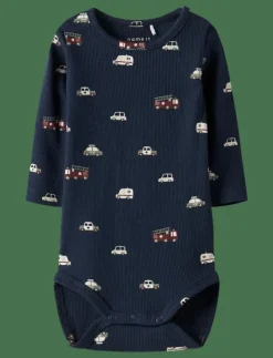 NBMTHUE LS BODY - Långärmad bodysuit