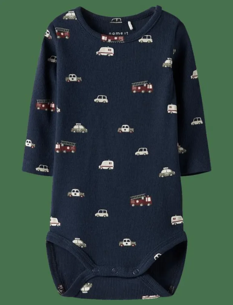 NBMTHUE LS BODY - Långärmad bodysuit