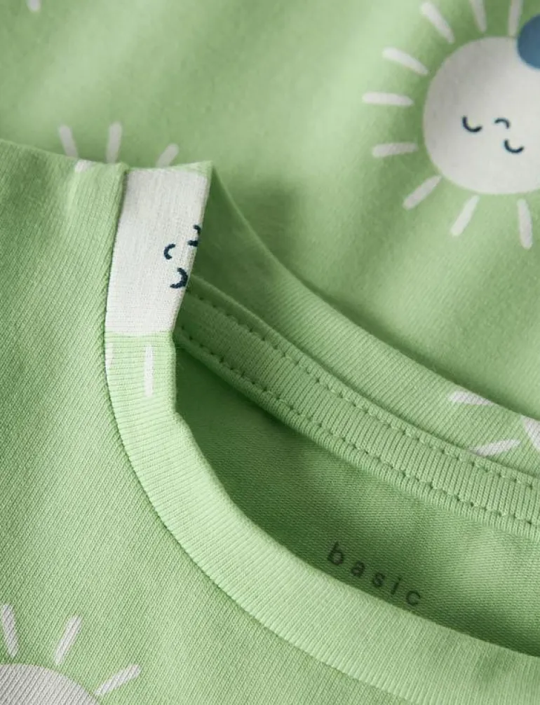 NBMVROELS SUNSUIT BOX - Kortärmad bodysuit