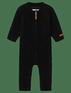 NBMWRILLA WOOL LS KNIT SUIT - Långärmad bodysuit