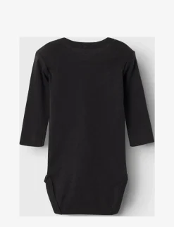 NBNBODY 2P LS SOLID BLACK NOOS - Långärmad body