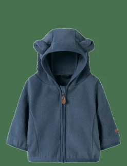 NBNMEEKO FLEECE JACKET MELANGE - Jackor