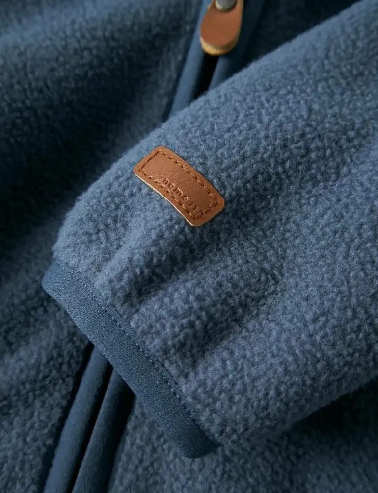 NBNMEEKO FLEECE JACKET MELANGE - Jackor
