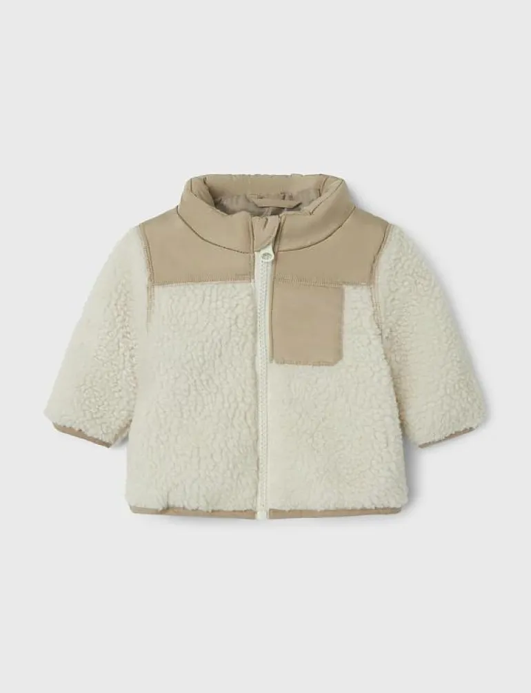 NBNMOSIE TEDDY JACKET1 - Jackor