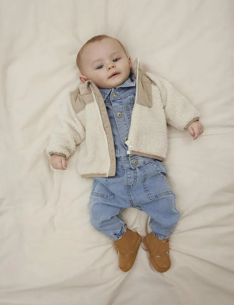 NBNMOSIE TEDDY JACKET1 - Jackor