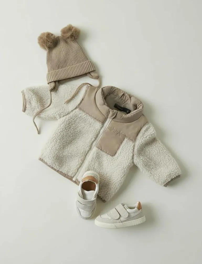 NBNMOSIE TEDDY JACKET1 - Jackor