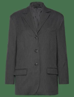 2ND Harry - Pinstripes - Oversize kavajer
